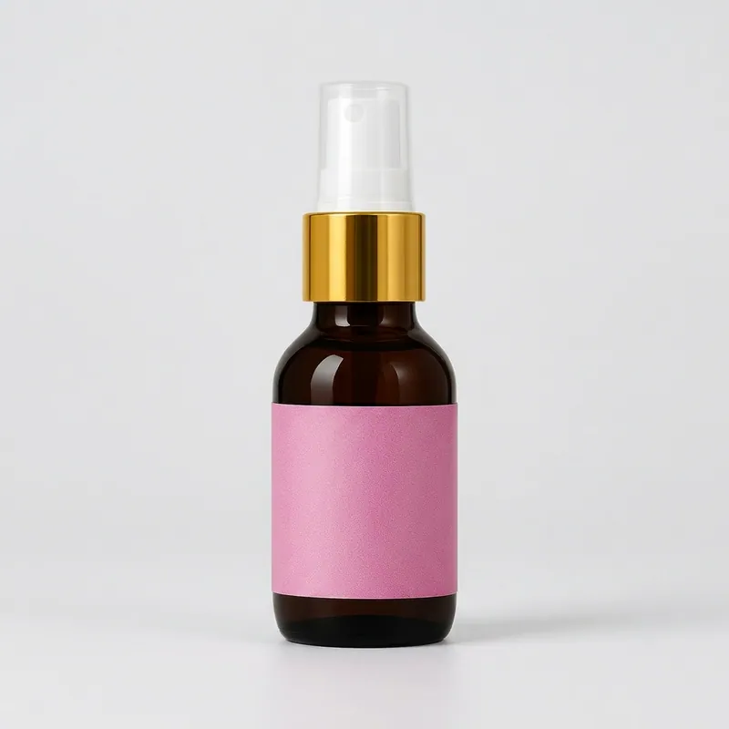 Aceite capilar con vitamina E — envase para maquila marca propia