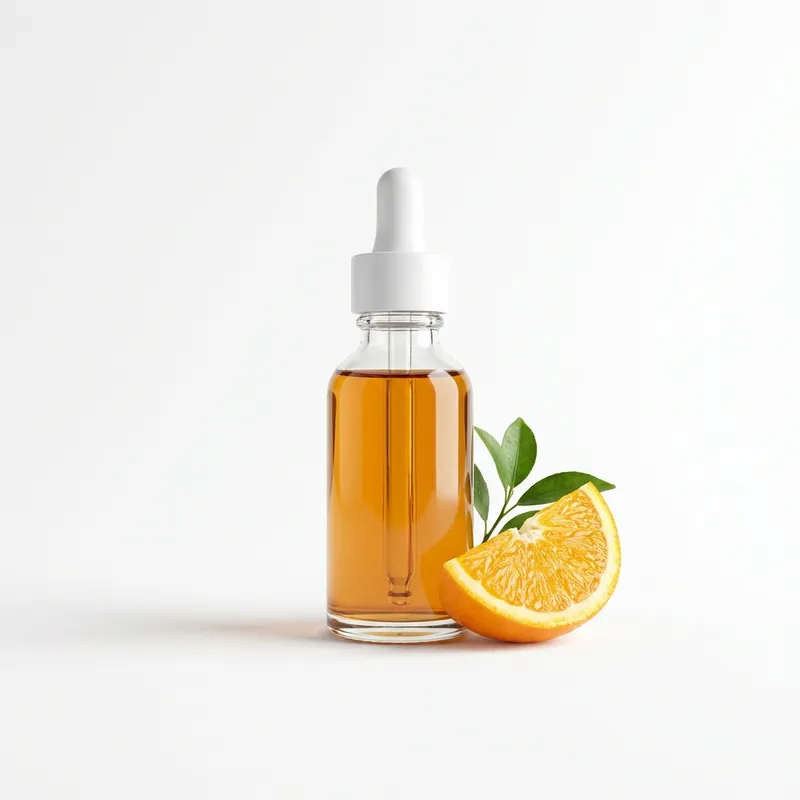 Aceite corporal y capilar de naranja — envase para maquila marca propia