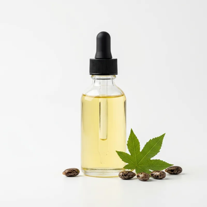 Aceite corporal y capilar de ricino — envase para maquila marca propia