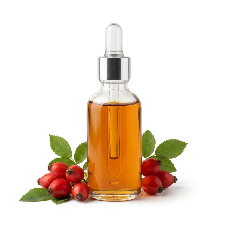 Aceite corporal y capilar de rosa mosqueta — envase para maquila marca propia