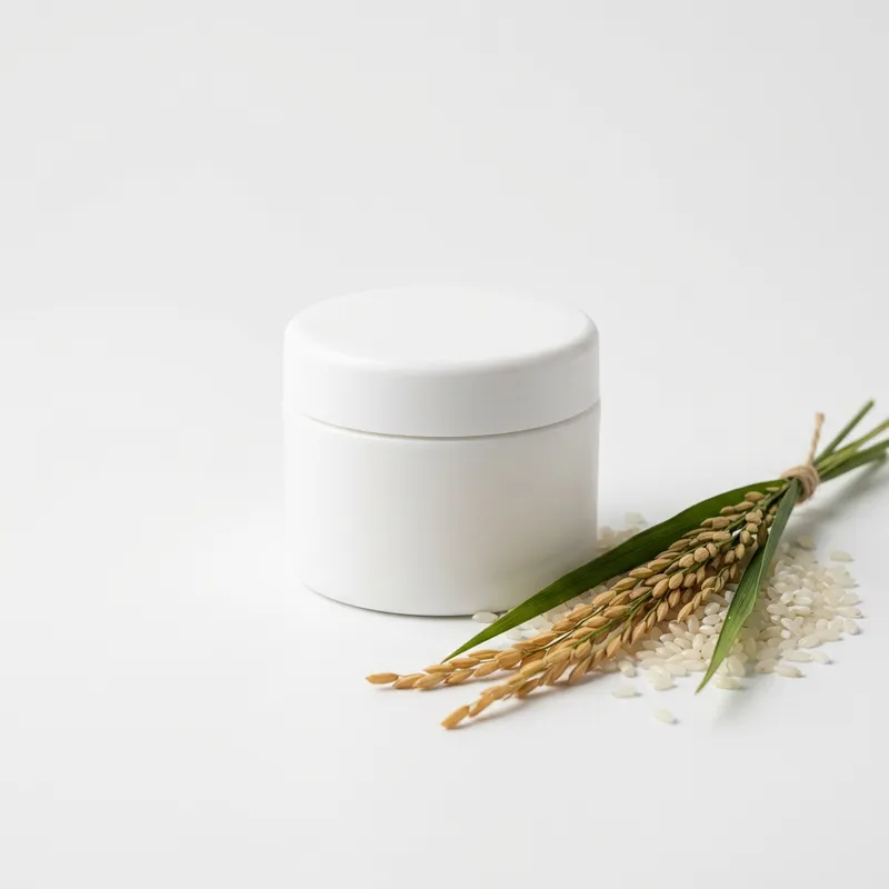 Crema hidratante de arroz — envase para maquila marca propia