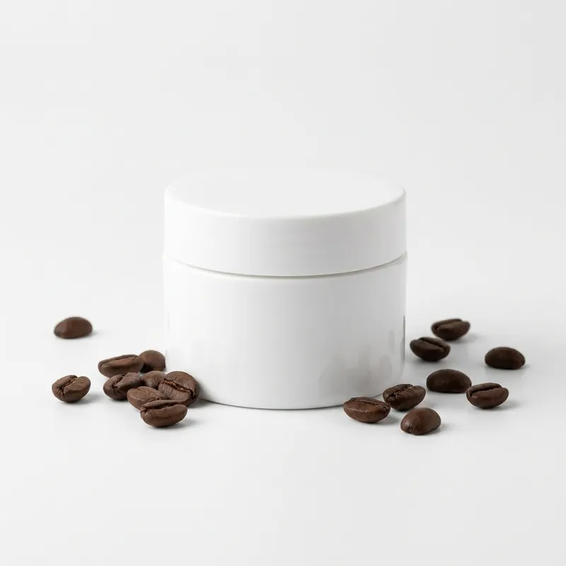 Crema hidratante de café — envase para maquila marca propia
