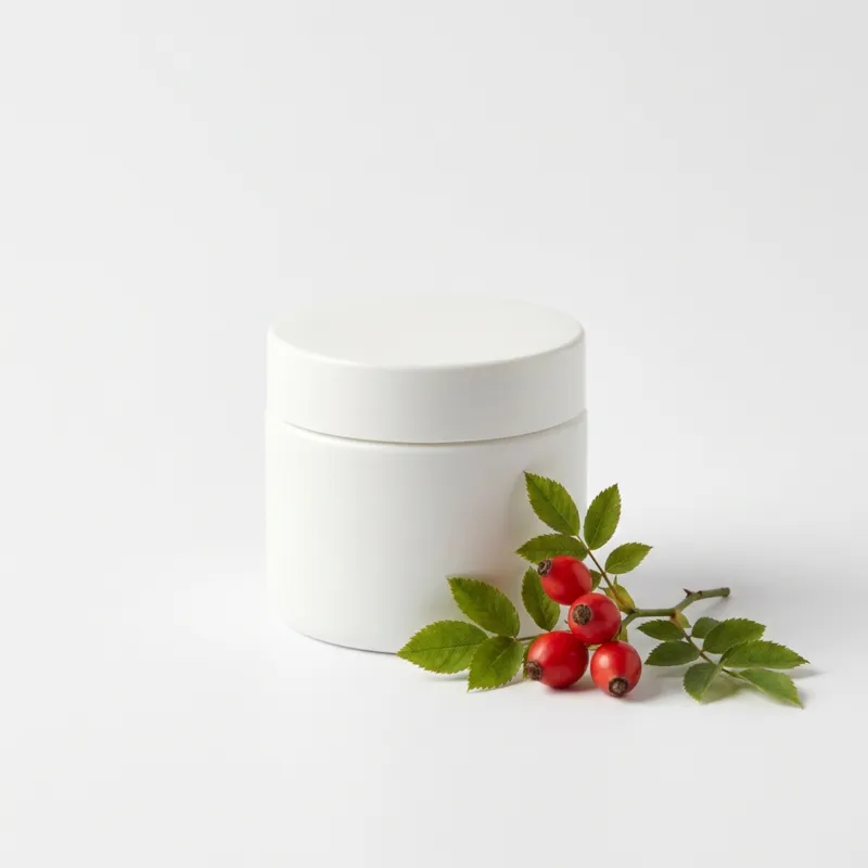 Crema hidratante de rosa mosqueta — envase para maquila marca propia