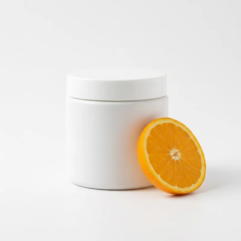 Crema hidratante de vitamina C — envase para maquila marca propia