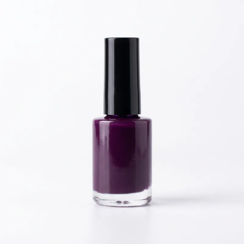 Esmalte de uñas Elixir Púrpura — envase para maquila marca propia