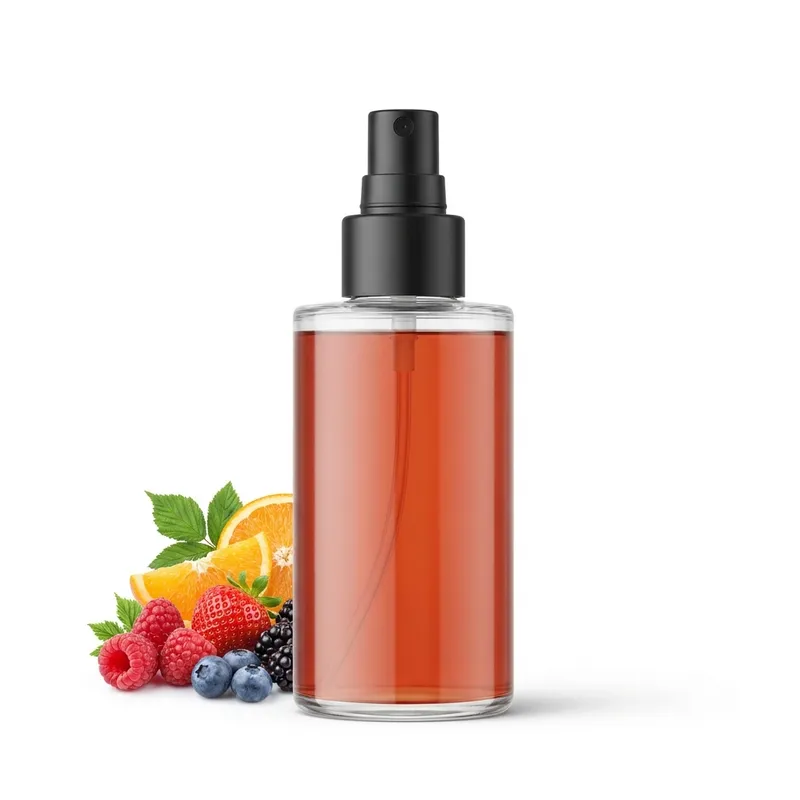 Fragancia capilar Sweet Fruits — envase para maquila marca propia