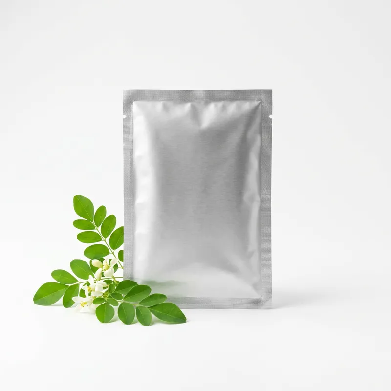 Sachet capilar de moringa (caja x30) — envase para maquila marca propia