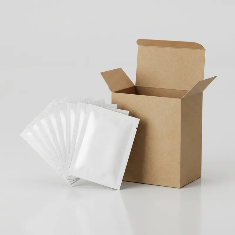 Aceite capilar en sachet (caja x30) — envase para maquila marca propia